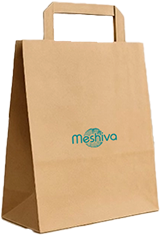 flat handle bag